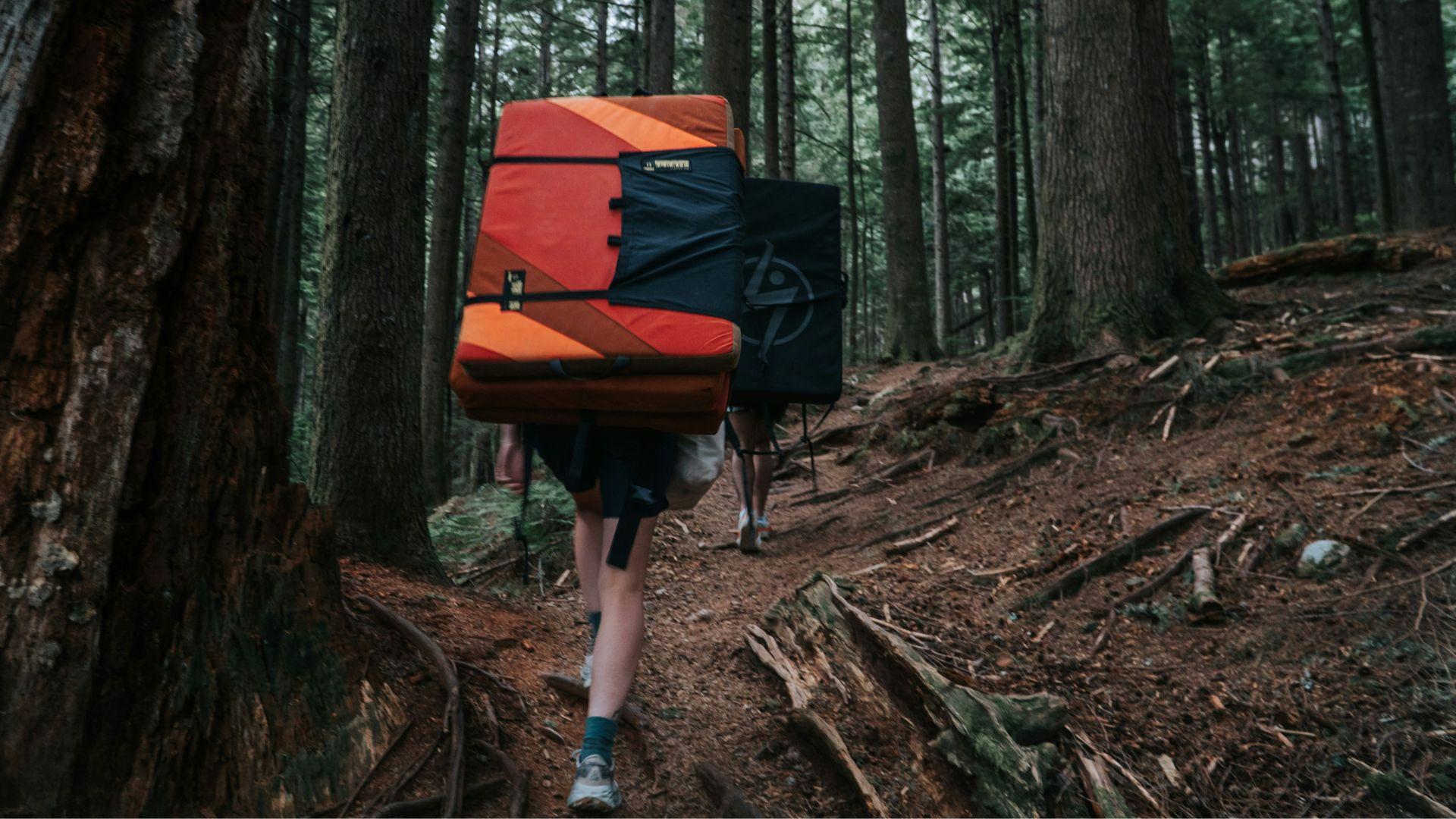 Crashpad en forêt de Fontainebleau